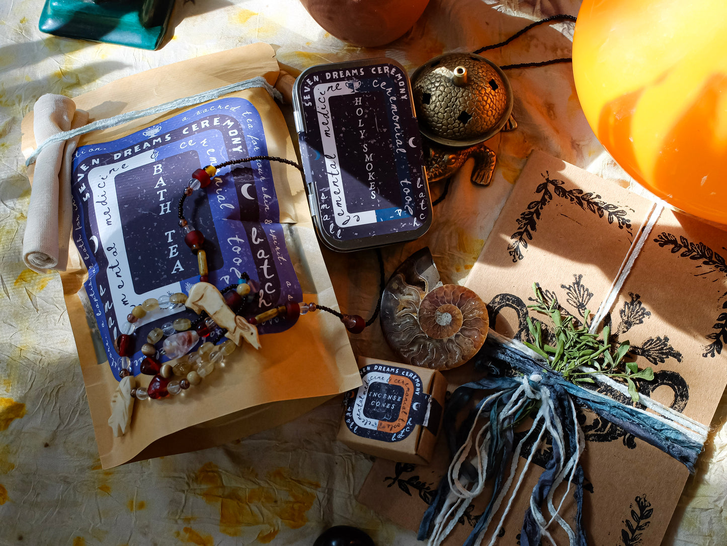 Bath Tea & Diary Bundle Set